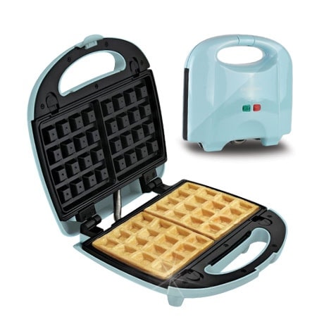 대우 2구형 750w 급속가열 와플메이커(아이리쉬 블루)