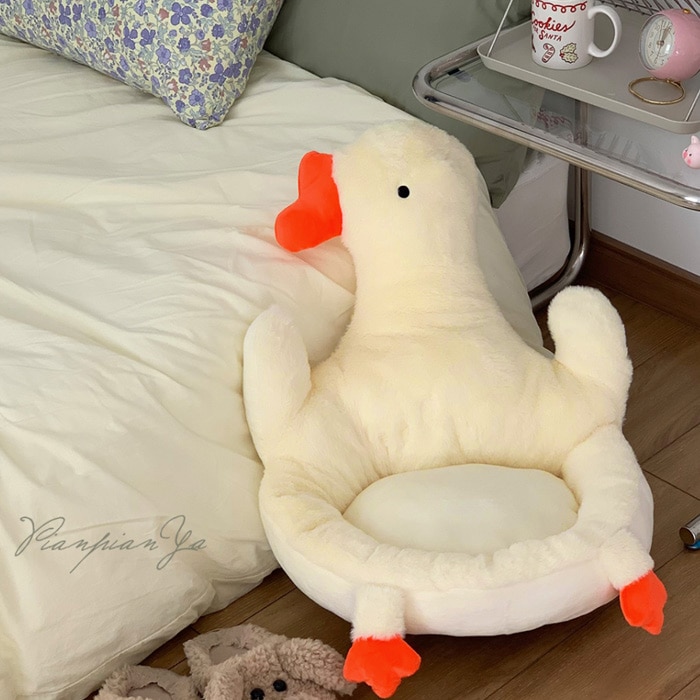 베러모어 오리 폭신폭신 소파쿠션 미니소파 백허그 인형쿠션 좌식방석 의자방석