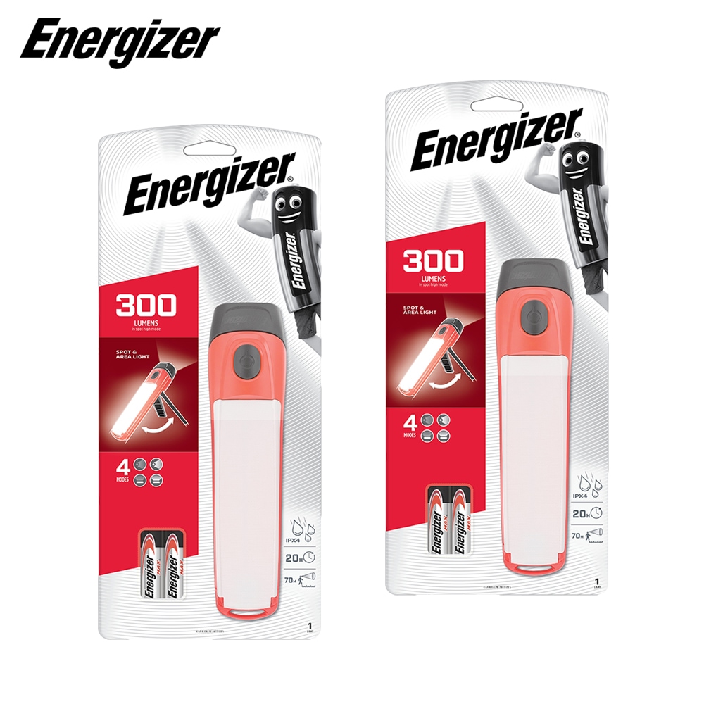 [오늘출발] [신상품] 에너자이저 퓨전 스팟에리어 라이트 x 2개