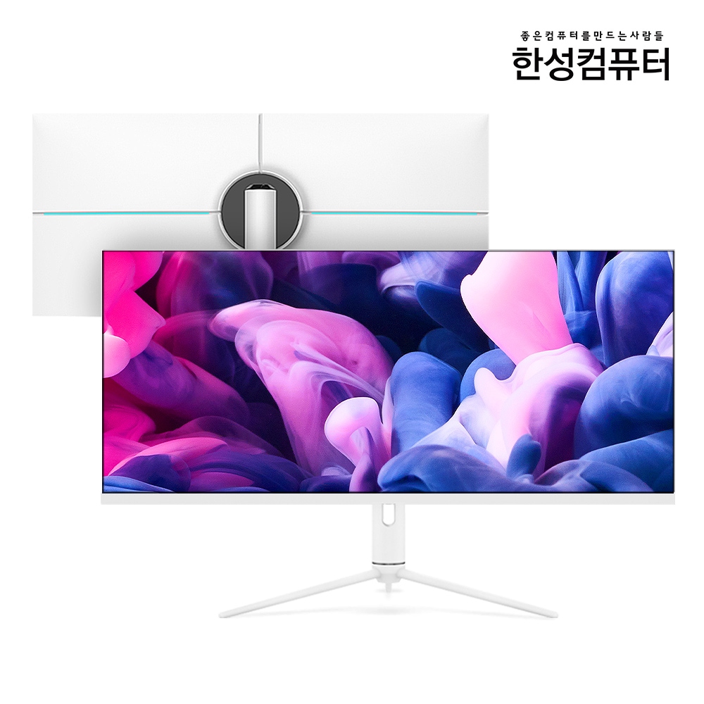 [중고] 한성컴퓨터 [리퍼]TFG40Q14WP IPS 게이밍 리얼 144 울트라와이드 화이트 모니터