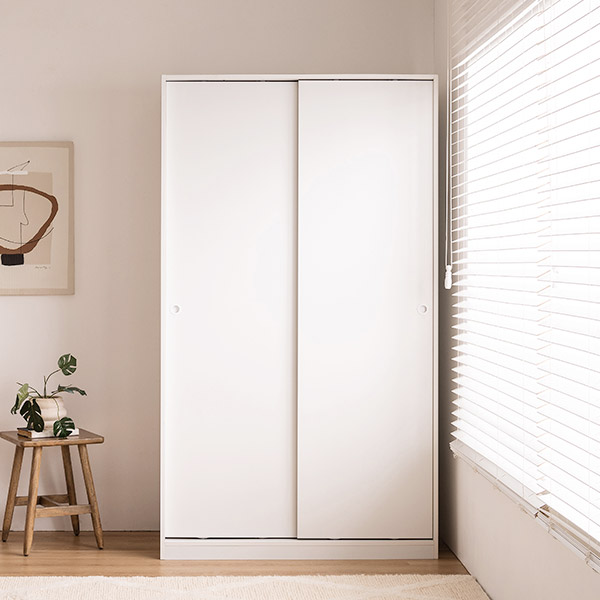 삼익가구 베리빅 행거형 슬라이딩 옷장 1200 