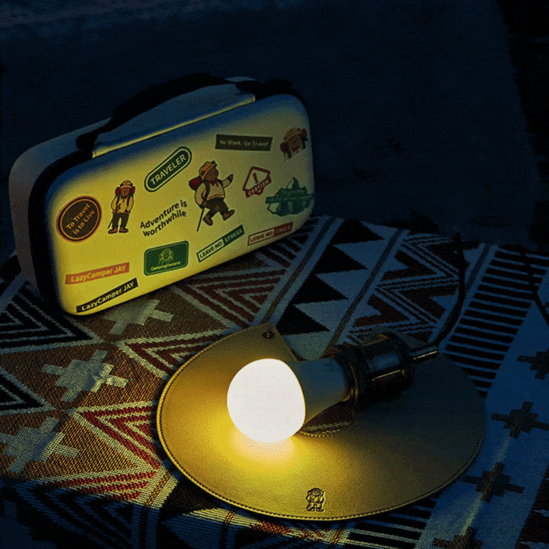 캠핑오너스 스마티지 램프 캠핑파티라이트 스마트 LED 1만5천가지 색상변경 800루멘 램프