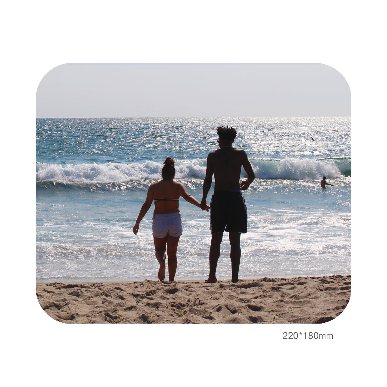 온세 스튜디오 마우스패드 산타모니카 미국 la 여름 바다 파도 물결 윤슬