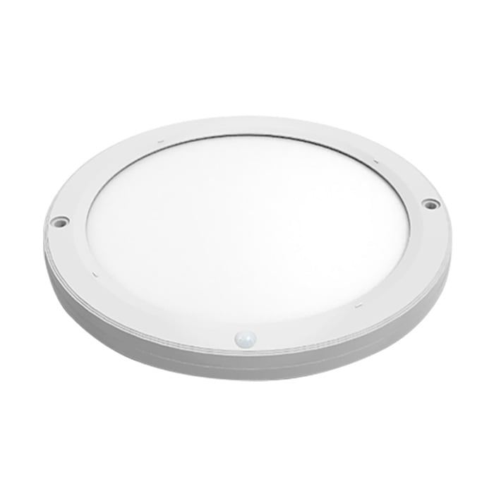장수램프 8인치 LED 엣지 원형 센서등 20W 현관 복도 조명 