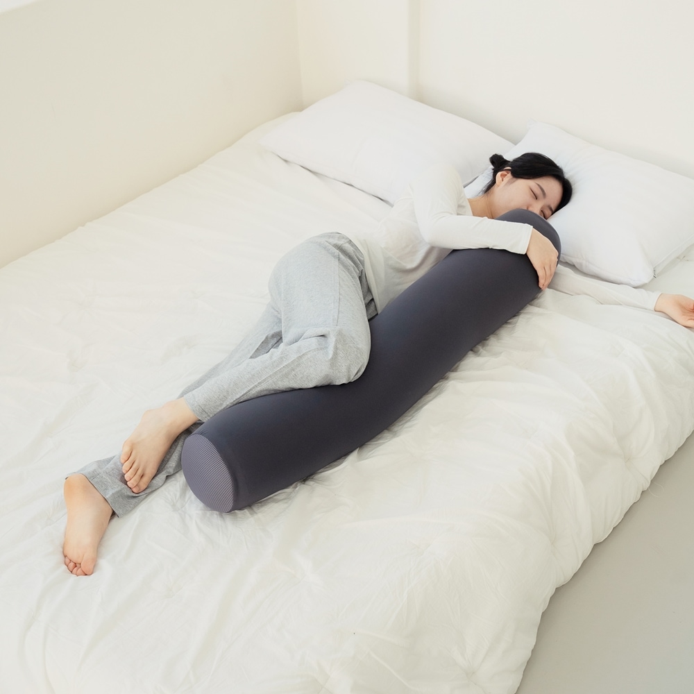 [오늘출발][신상품]LINU(리누) 바디필로우 일자형 긴베개 I자형 통풍 스판 에어볼베개
