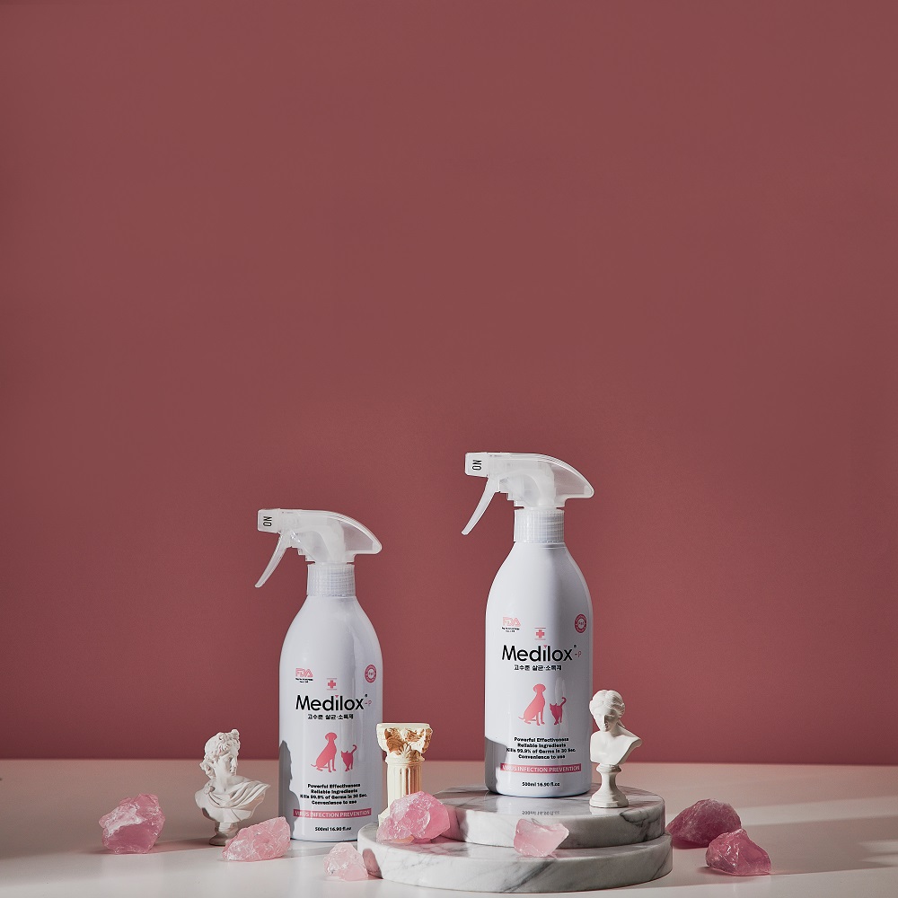 메디록스 반려동물용 살균소독제 Medilox-P (메디록스-피) 500ml x 2ea