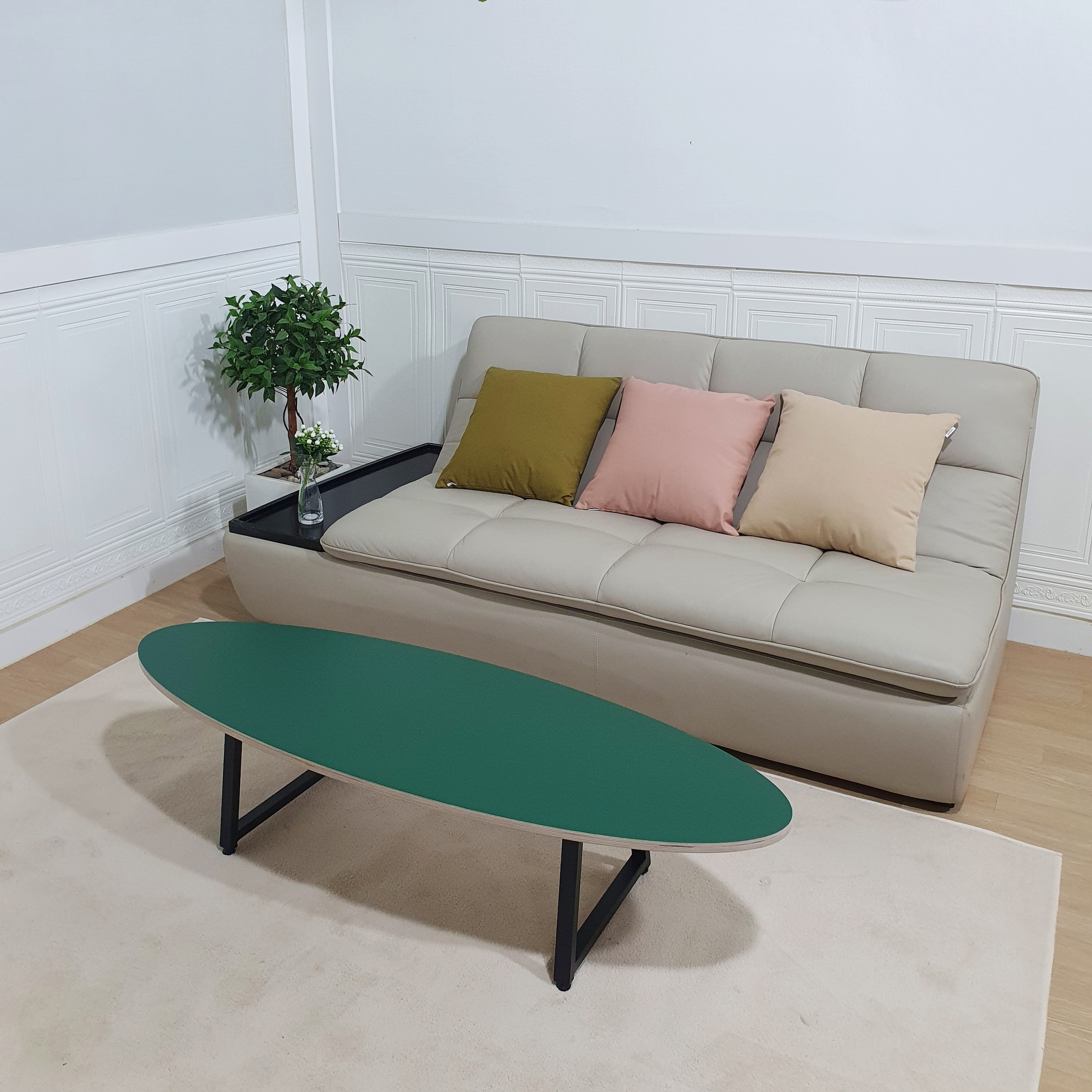 [신상품]몽뜨가구 거실 소파테이블 커스토마이징 가능(별도 모양재단가능)