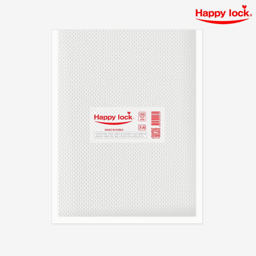 해피락 낱장타입 진공포장지 수비드 밀키트포장 타사 전기종 호환 대형 28cmx36cm 20장