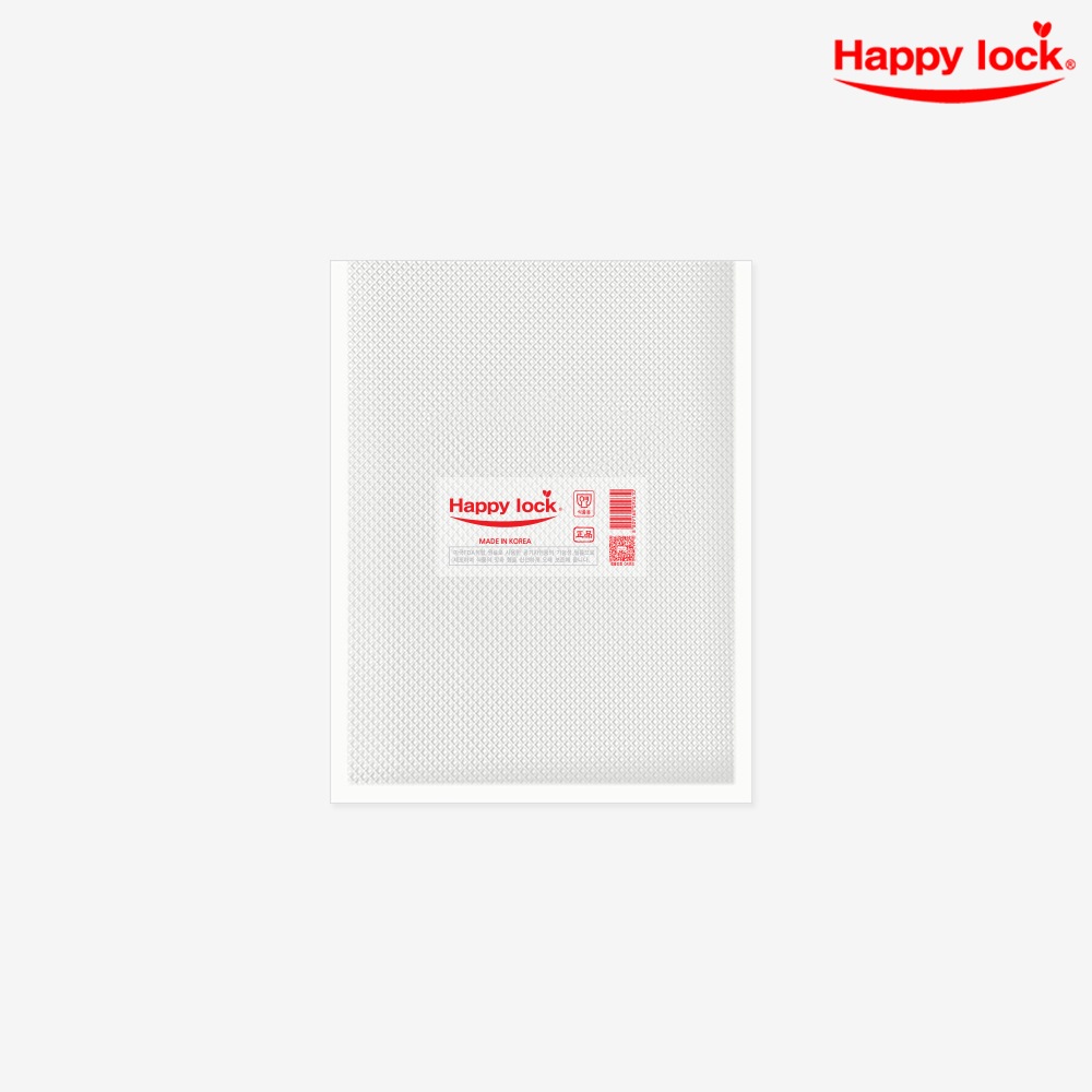 해피락 낱장타입 진공포장지 수비드 밀키트포장 타사 전기종 호환 소형 15cmx20cm 20장