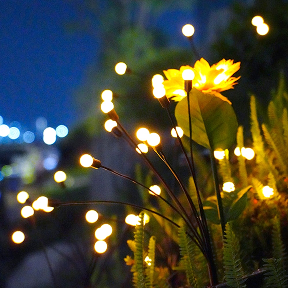 [오늘출발][신상품]신성나라 태양광 정원등 태양열 야외조명 장식등 화단 LED조명 반딧불 정원등 B21X