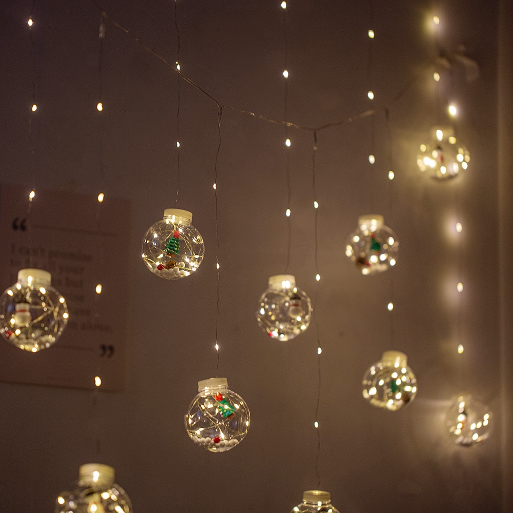 [오늘출발][신상품]데코봉봉 LED 크리스마스 줄조명 오너먼트 (2m-USB겸용)