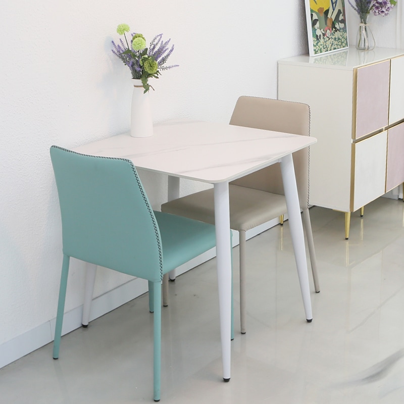 참갤러리 정사각 2인용 세라믹식탁 테이블 700 (의자추가구성)