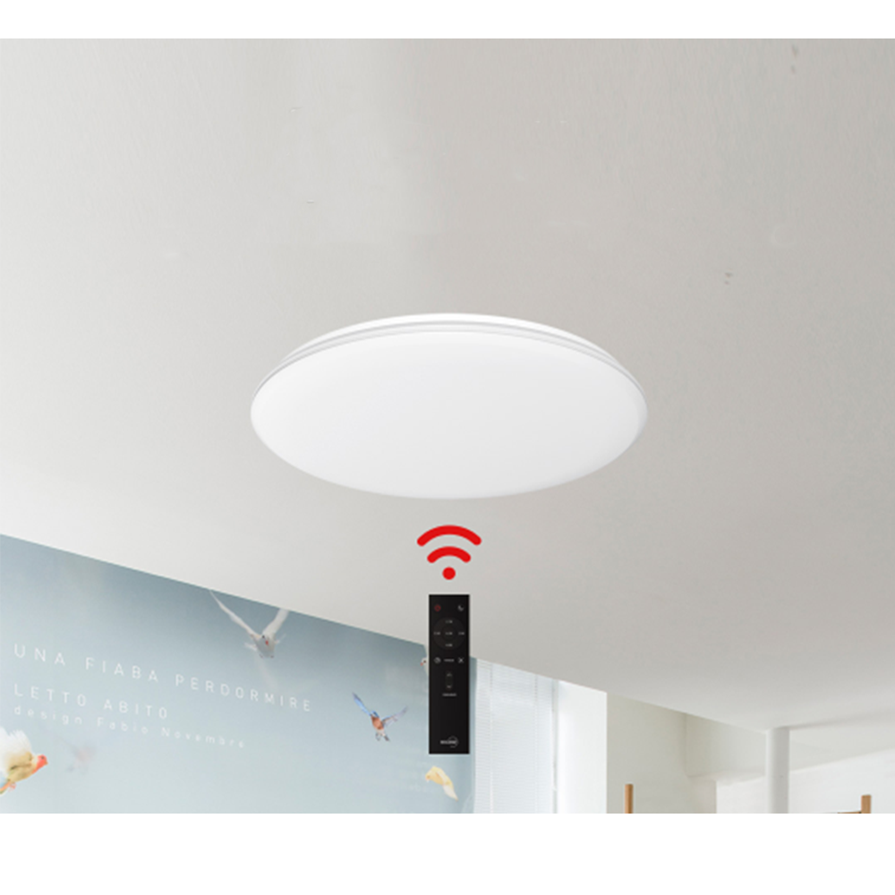 우리조명 LED 원형 리모컨 방등 60W 색상 / 밝기조절 / 무드등 장수램프 