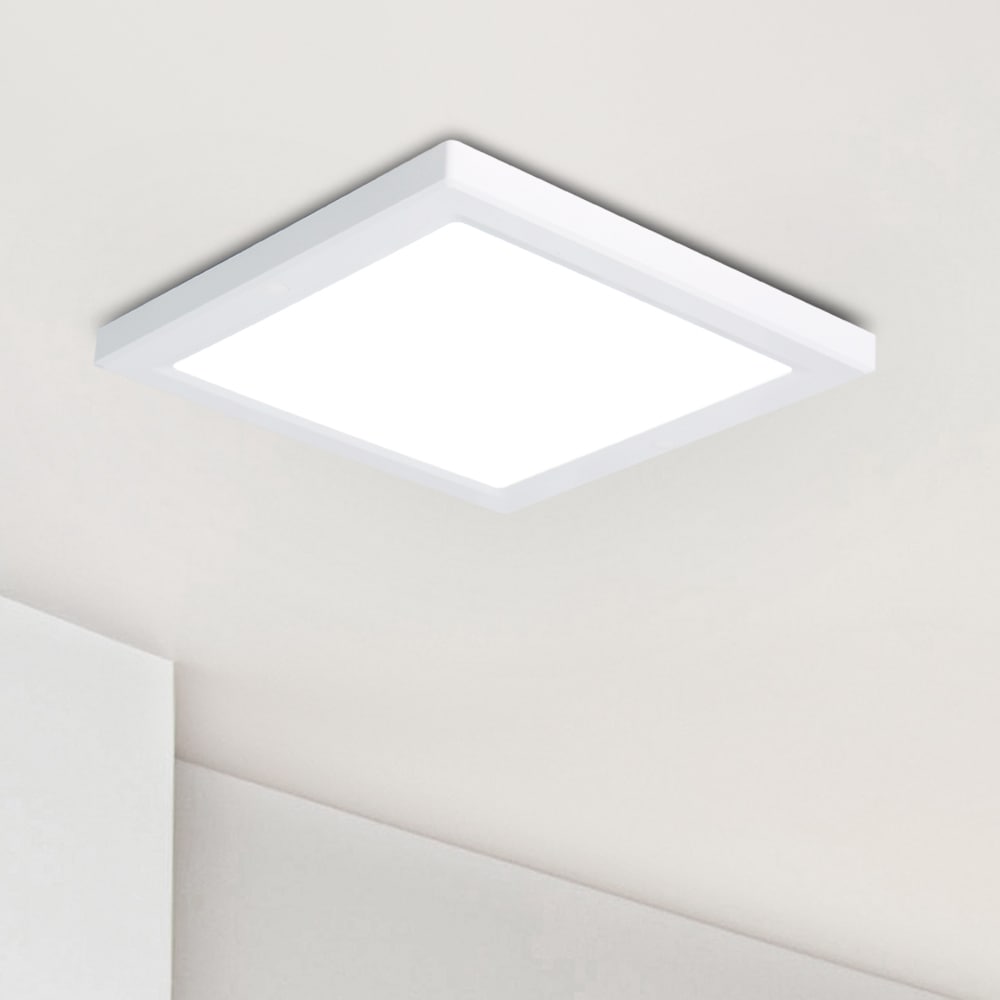 [오늘출발][신상품]장수램프 LED 엣지 직부등 사각 20W 베란다 현관 조명 전등