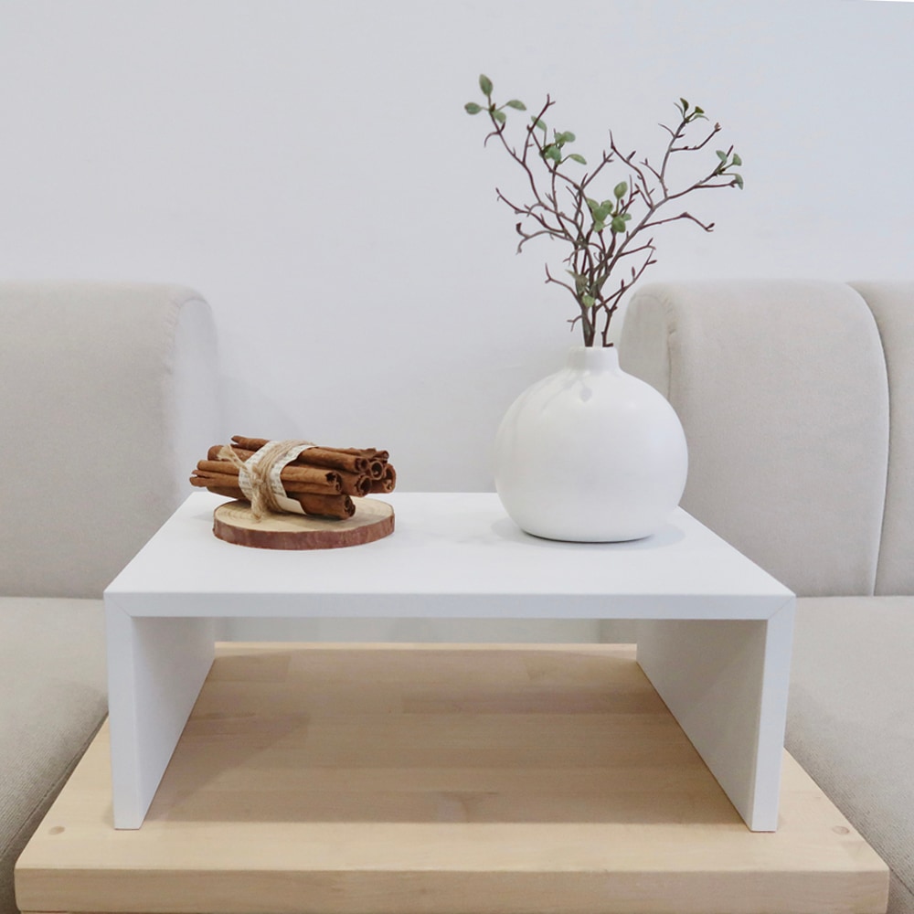 [신상품]대영가구 높은 받침대 1단 선반 320mm ㄷ자 U자 정리대 인서트 보조선반 3colors