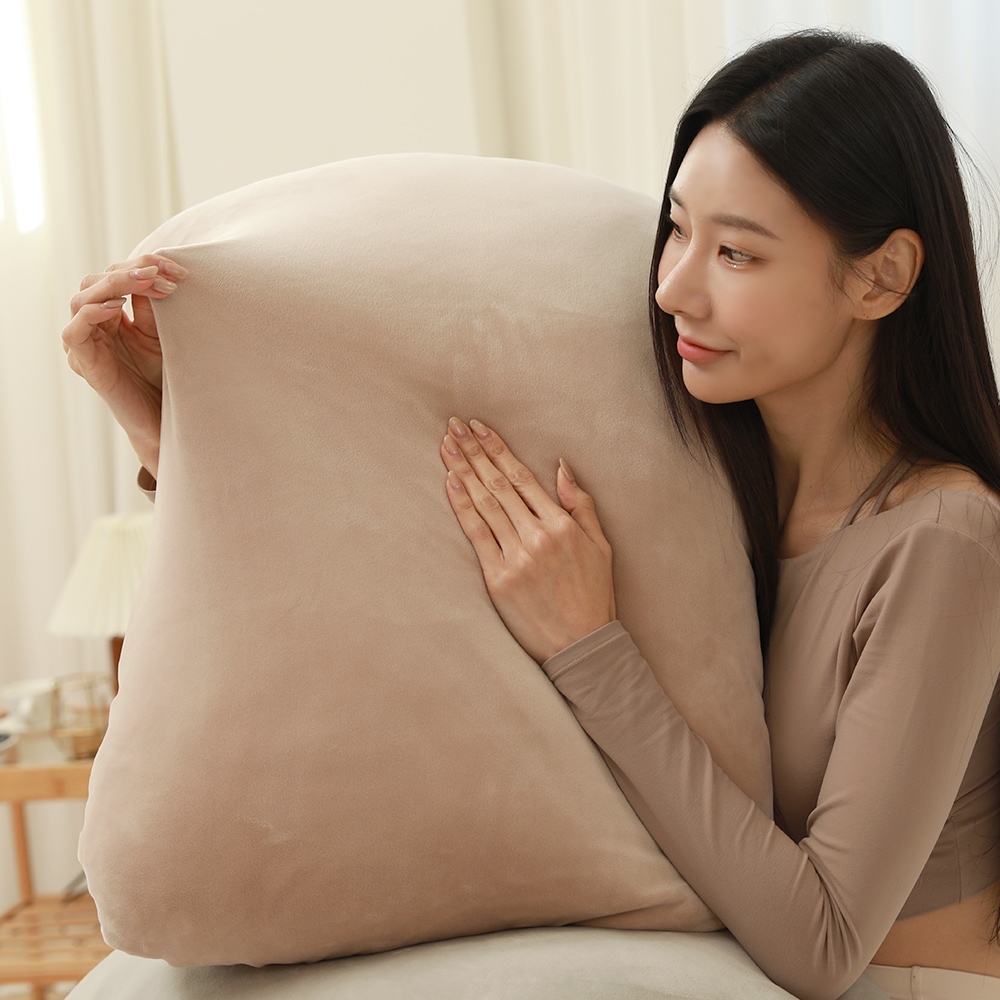 마켓더빌리지 2023년신상 말랑말랑 포근한 3초컷 모찌 베개커버