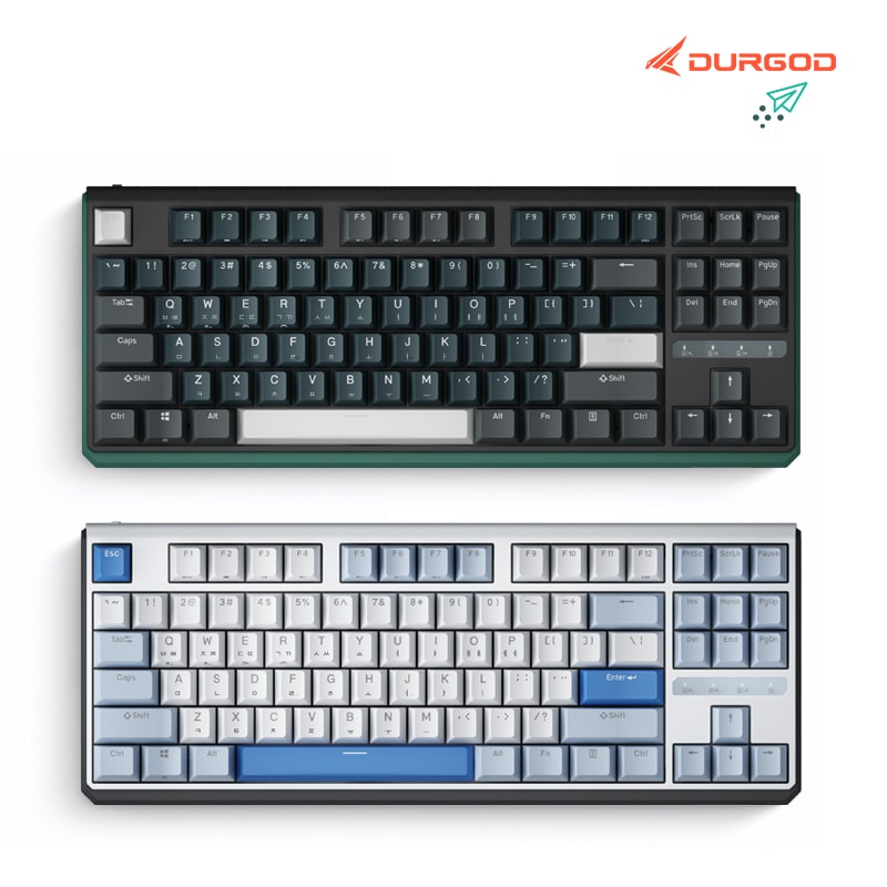 듀가드 K620W 블루투스 유무선 핫스왑 텐키리스 키보드