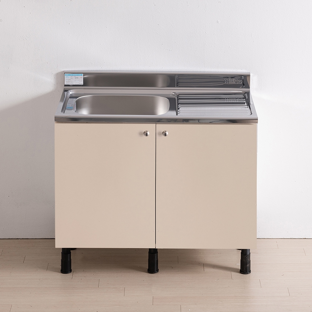 우아미가구 싱크대 1000 스텐 개수대 11컬러 주방 인테리어 사무실 원룸 탕비실 