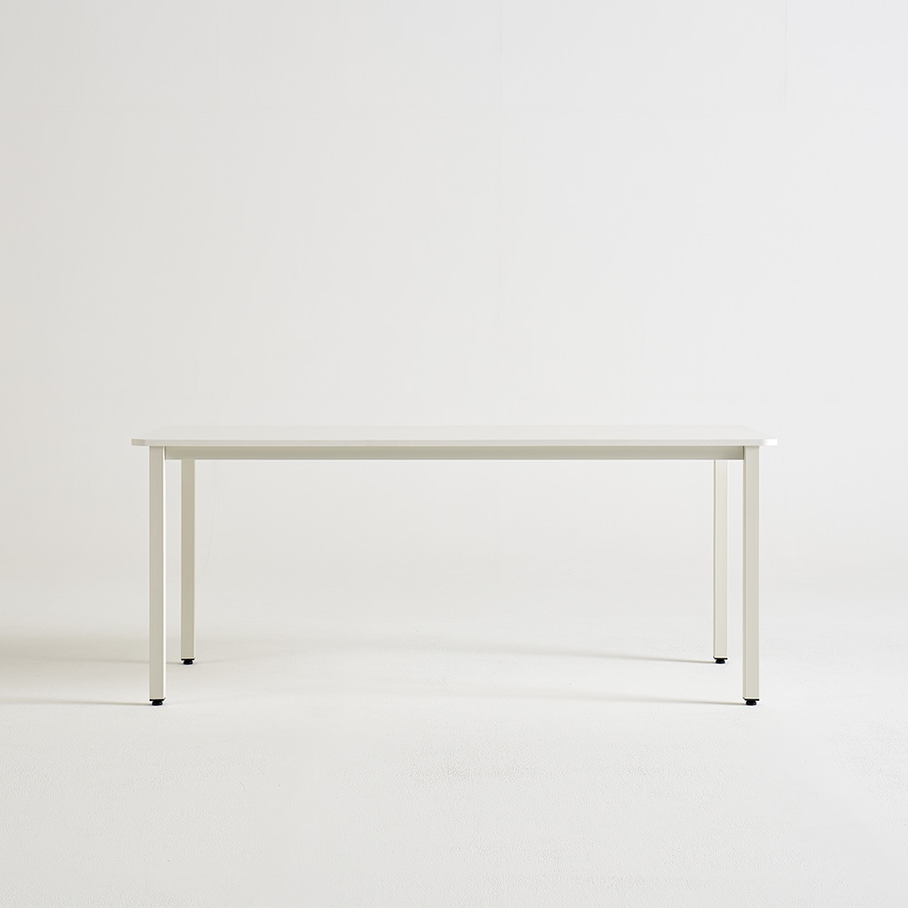 필웰 DK9928 스틸프레임 라운드심플 책상 1200X600-DVX딜