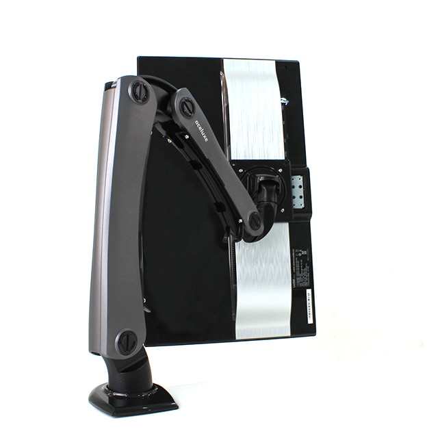 에이스럭스 ET ARM-B1MG 메탈릭그레이 싱글 모니터암 클램프타입