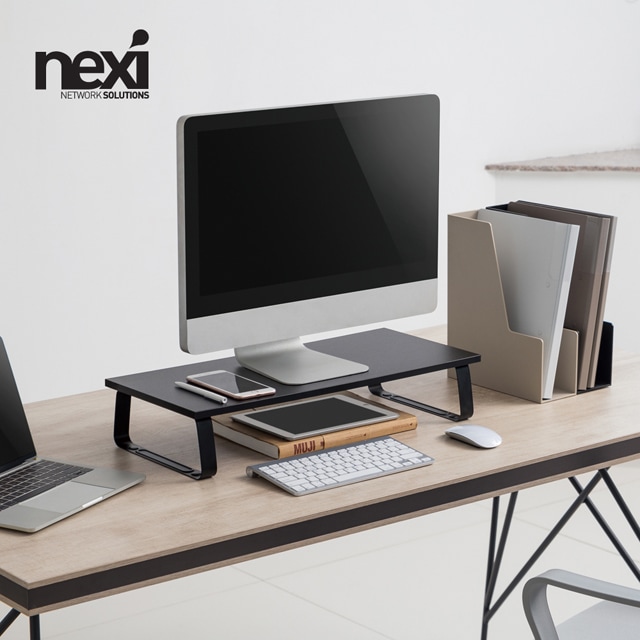 넥시 싱글 모니터 받침대, NX-STB-111 