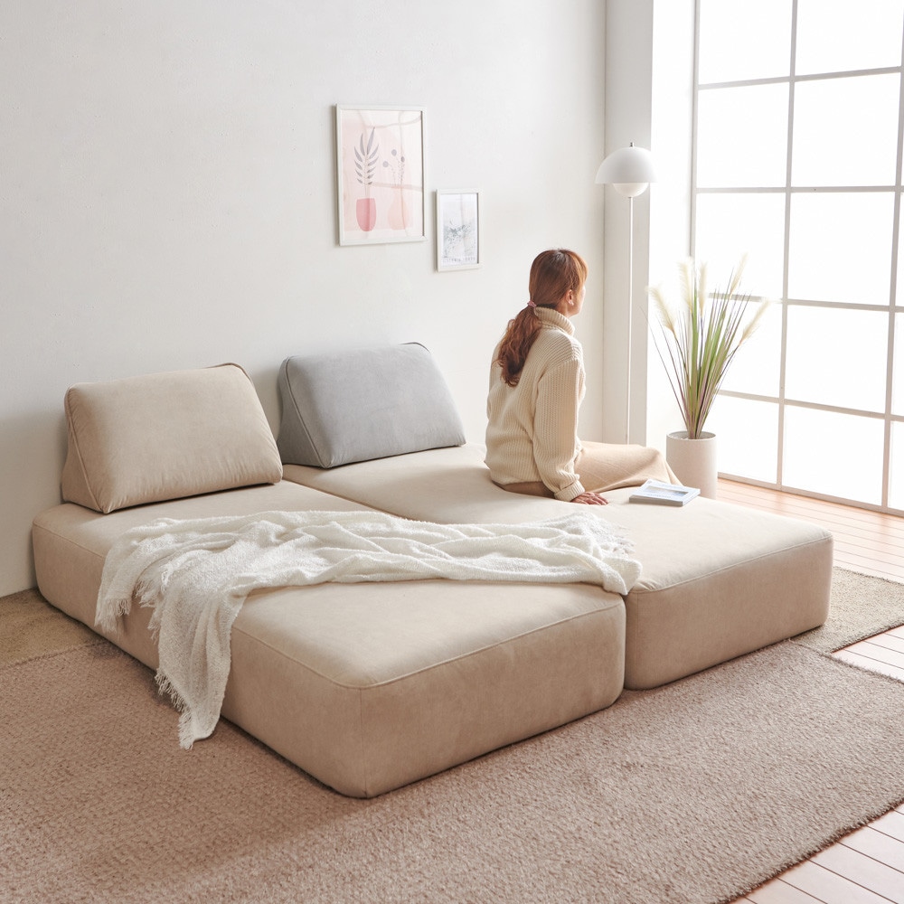 [신상품]블레스가구 야스퍼 거실매트리스 1인용 2인 3인 좌식 쇼파베드