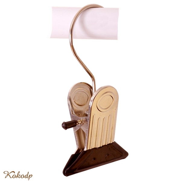 [신상품] 코코디피 10개묶음 코팅 외집게 옷걸이 옷가게 집기류 디스플레이 소품