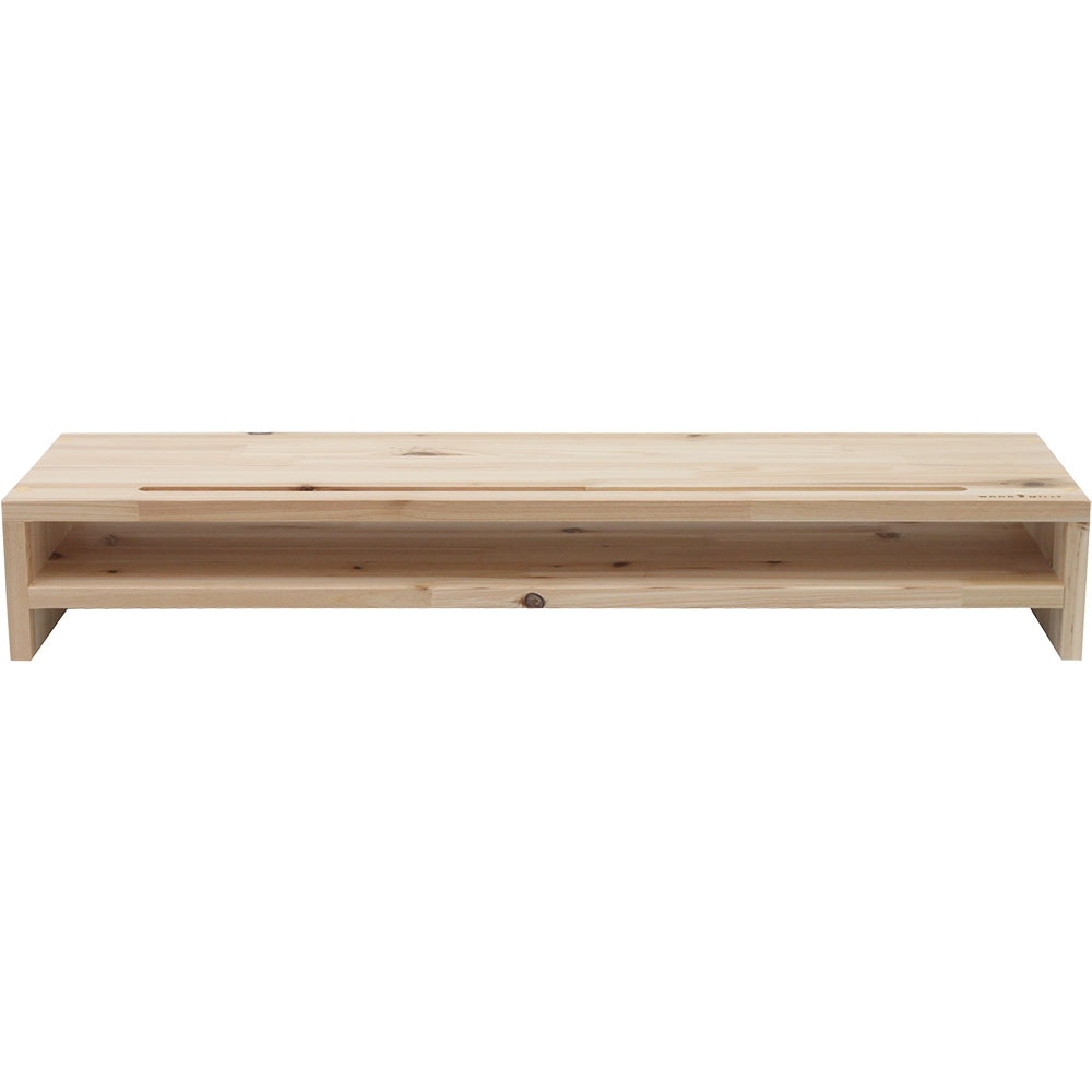 [오늘출발] [신상품] 우드밀리 원목 모니터 받침대 800와이드 2단 WD1009