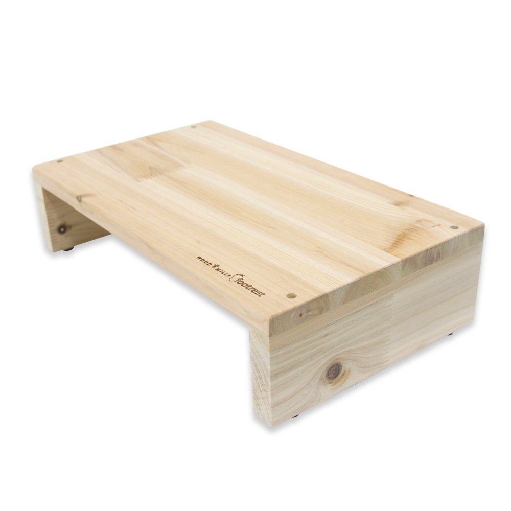 [오늘출발] [신상품] 우드밀리 원목 풋레스트 발받침대 WDF504