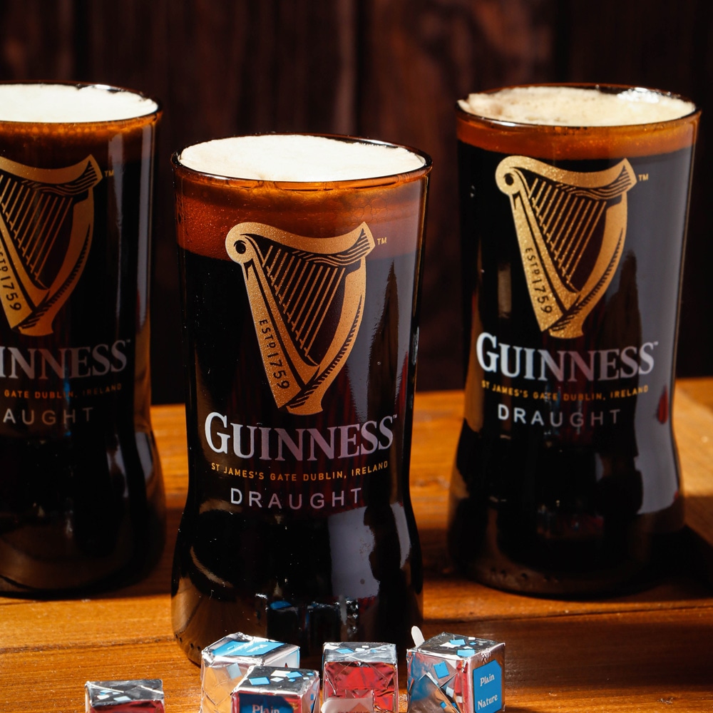 리글라스 기네스 맥주잔 세트_4p 흑맥주를 위하여