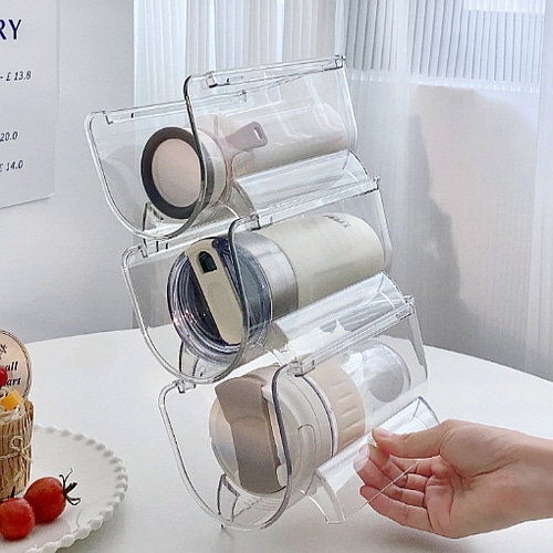 [오늘출발][신상품]스윗브릿지 텀블러 정리함 물병 수납 보관함 투명 아크릴 와인 거치대 와인랙 1구