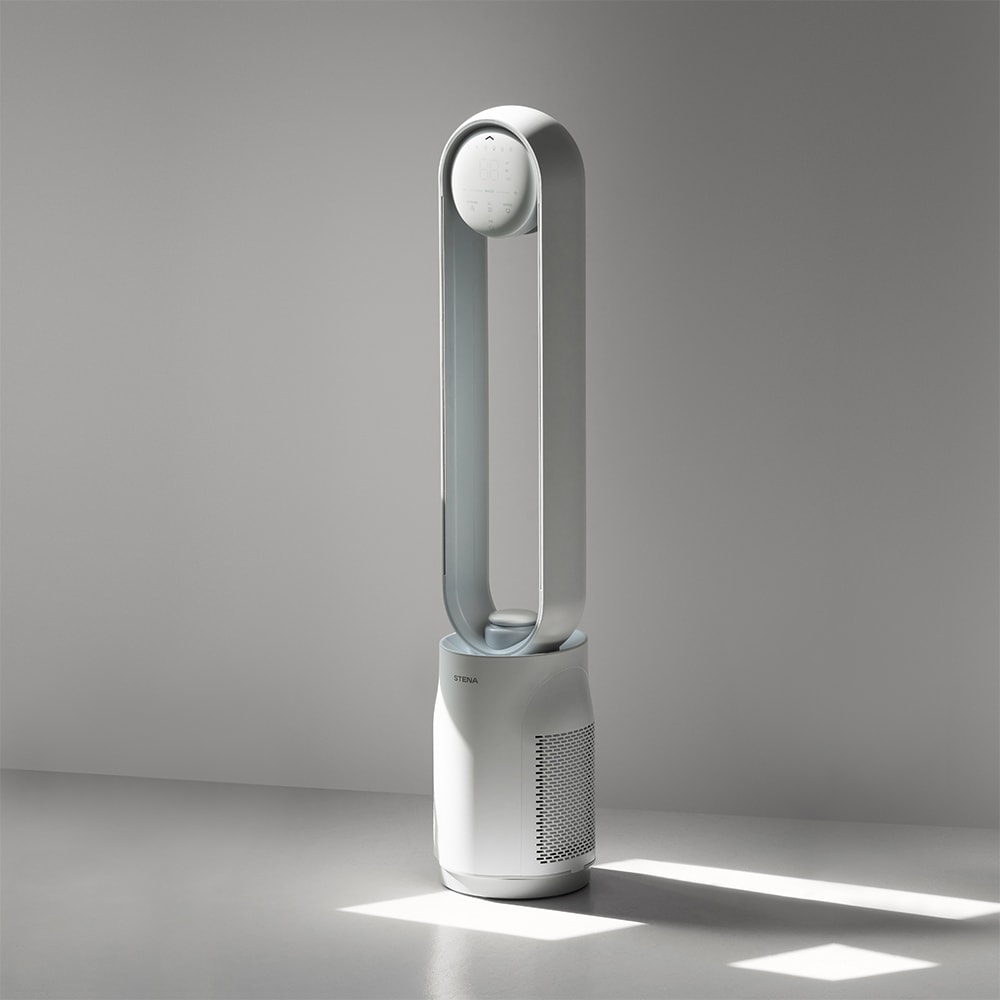 [중고] 스테나 에어마스터 날개없는 공기청정 무풍 선풍기 써큘레이터 아기(AIRMASTER)