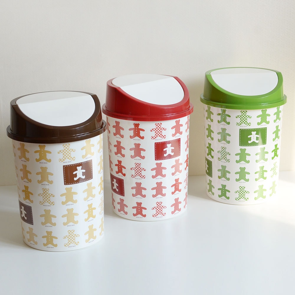 장수리빙 쿠키베어 휴지통 중 책상 미니휴지통