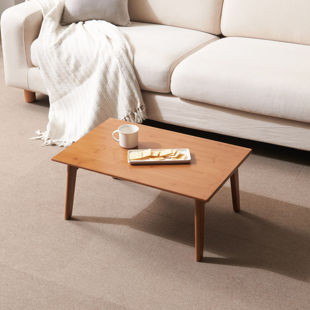 [오늘출발] [중고] 프리메이드 [리퍼]]플립 원목 접이식테이블 소파 침대 원목 캠핑 테이블 밥상 교자상