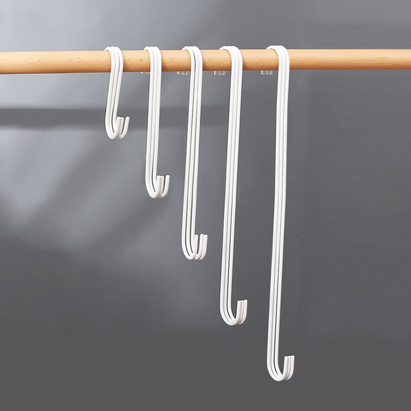 [오늘출발][신상품]위드금창 롱다리 S고리 / 다용도 에스자고리 소품걸이 옷걸이 진열 수납 후크 에스고리 2colors