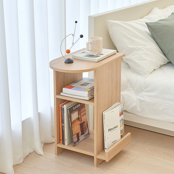 모노폴리오 헤이 매거진랙 사이드 테이블 미니 협탁 2colors 