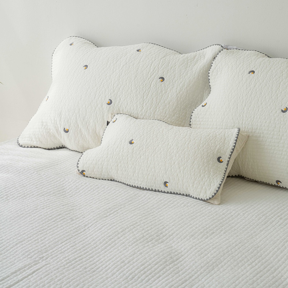 롤베이비 피그먼트 면100수 땀흡수 아기 베개 키즈베개 베개커버 땀패드 침패드