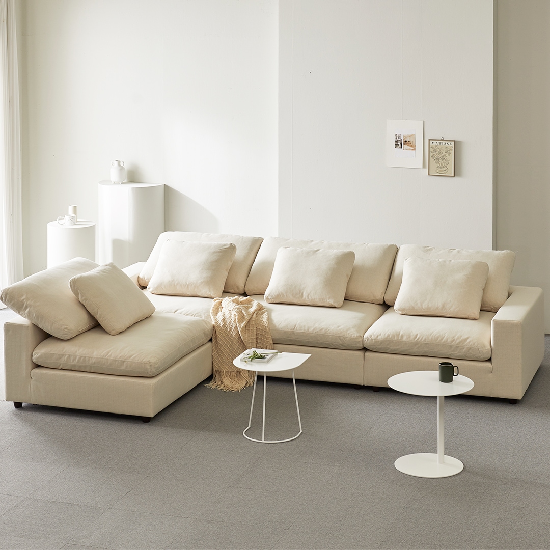 [신상품]까미나르 클라우드 소파 클래식라인 오리지널 4인+암리스 2colors