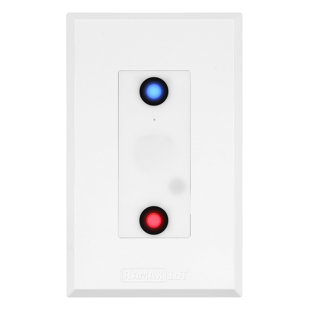 (주)라맥스 라맥스 IoT 스마트 전등 스위치 매립형 RSW-725R 화이트 터치형 2구