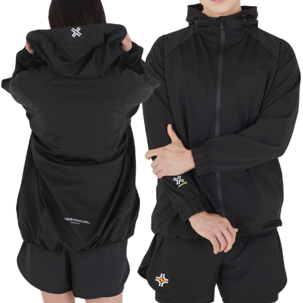 에이프릴랩스 윈드다이브 땀복 스웻슈트 후드집업 다이어트필수품