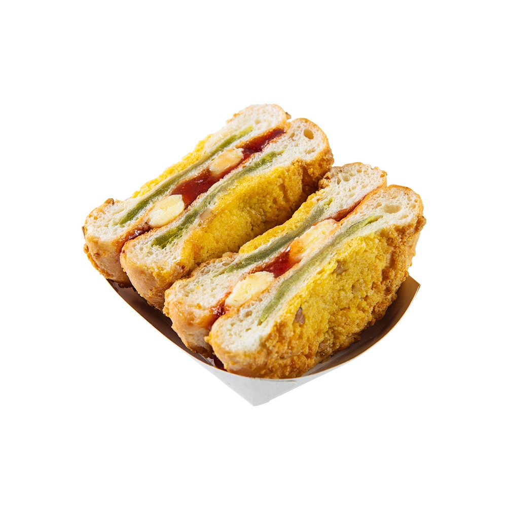 브레드샵 맘모스빵 2종(사과/딸기) 135g1개