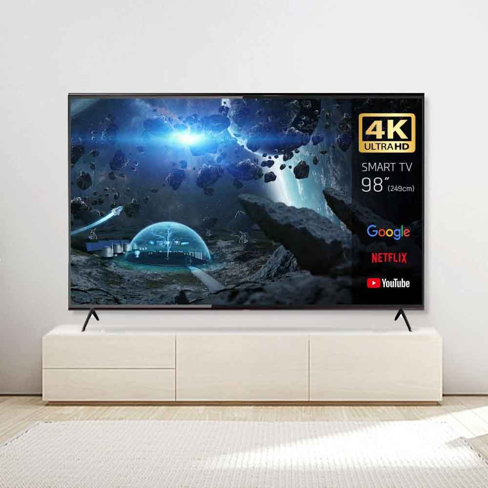 큐빅스전자 큐빅스 249cm(98인치) UHD 4K 구글 안드로이드 3.0 스마트 TV