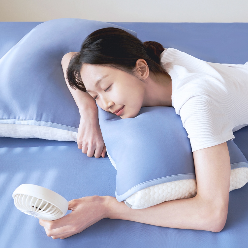 평소생활 쿨링 냉감 여름 베개커버 탄산베개패드 2 sizes