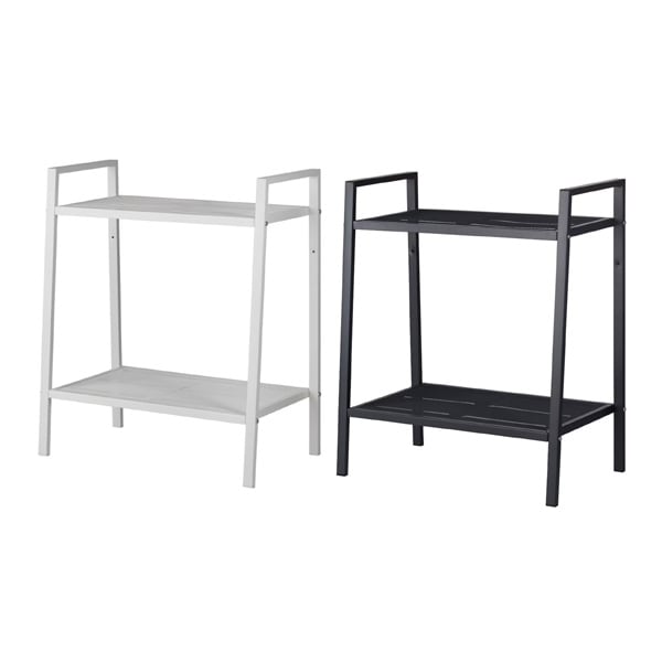 이케아 LERBERG 2단 선반진열대/철제선반 
