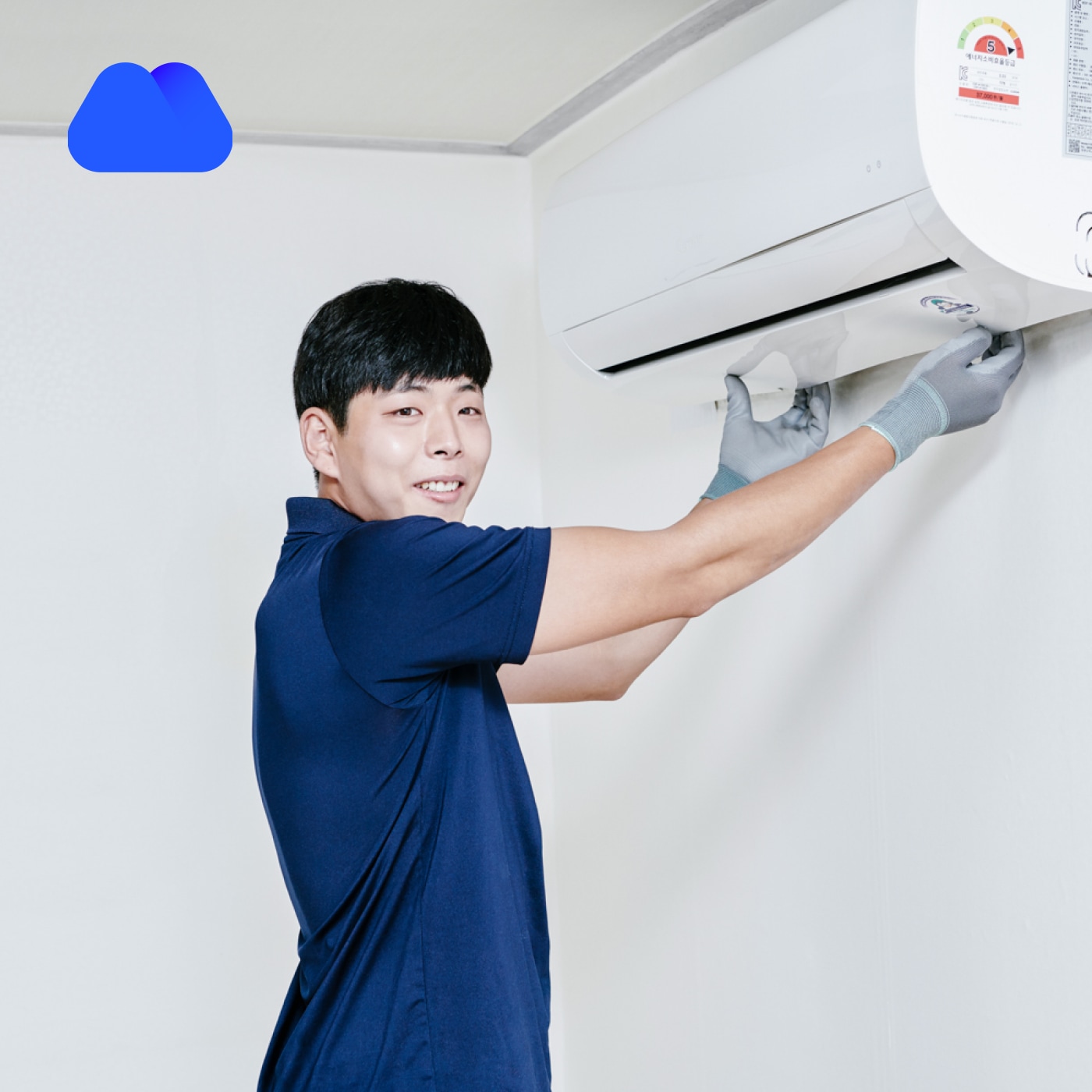 [신상품]쓱싹 에어컨 청소 클리닝 서비스 (벽걸이/스탠드/2in1/중대형/천장형)