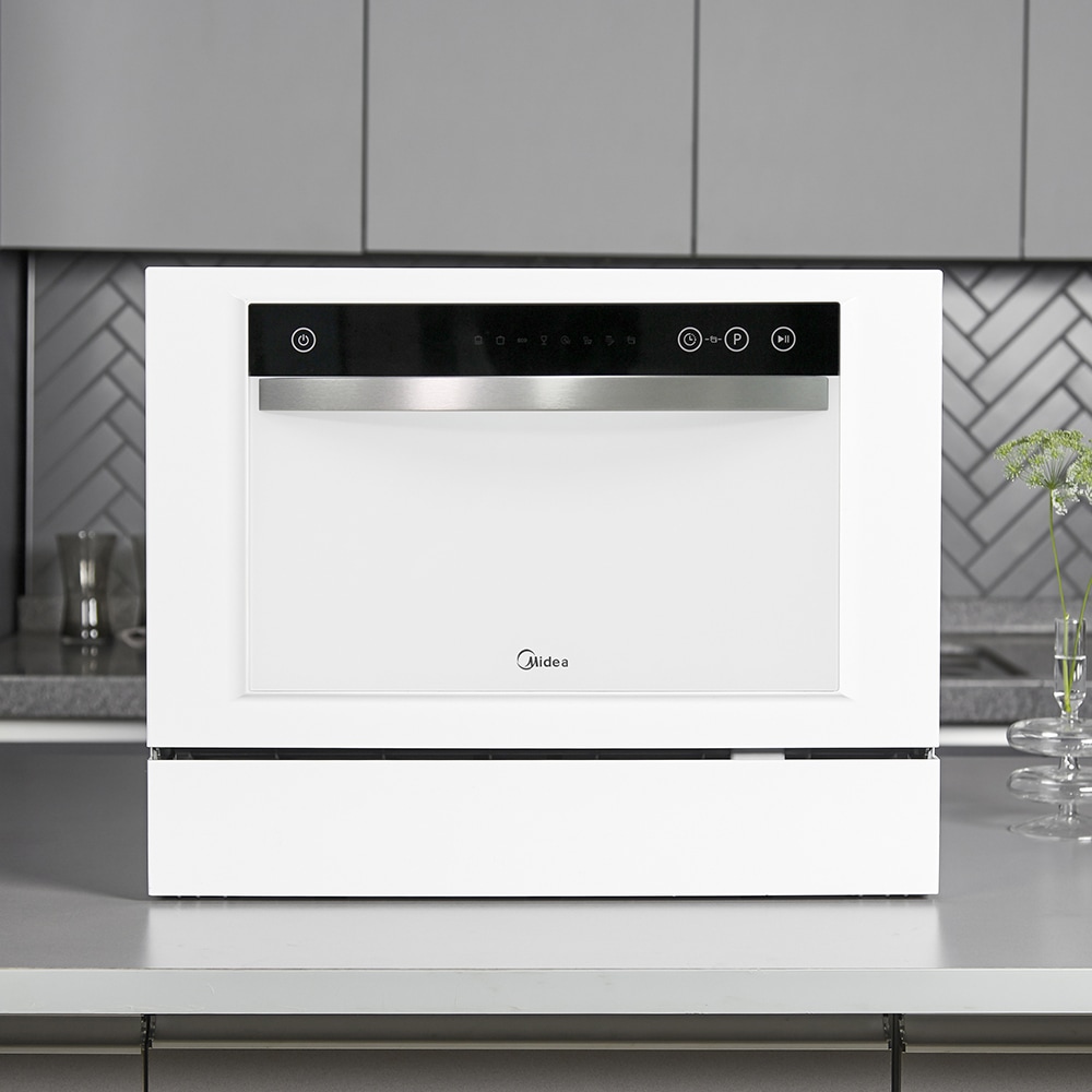 [중고] 미디어 [리퍼] 식기세척기 MDW-H601W 스테인리스 자동문열림 UV램프 무타공 무설치 6인용