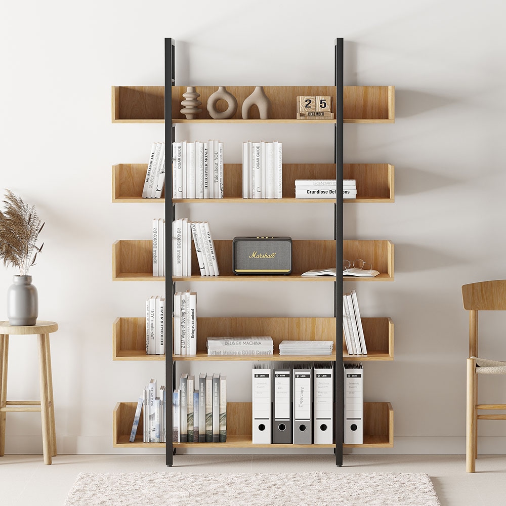 가구느낌 램책장 5단 1200 철제 책꽂이 인테리어 