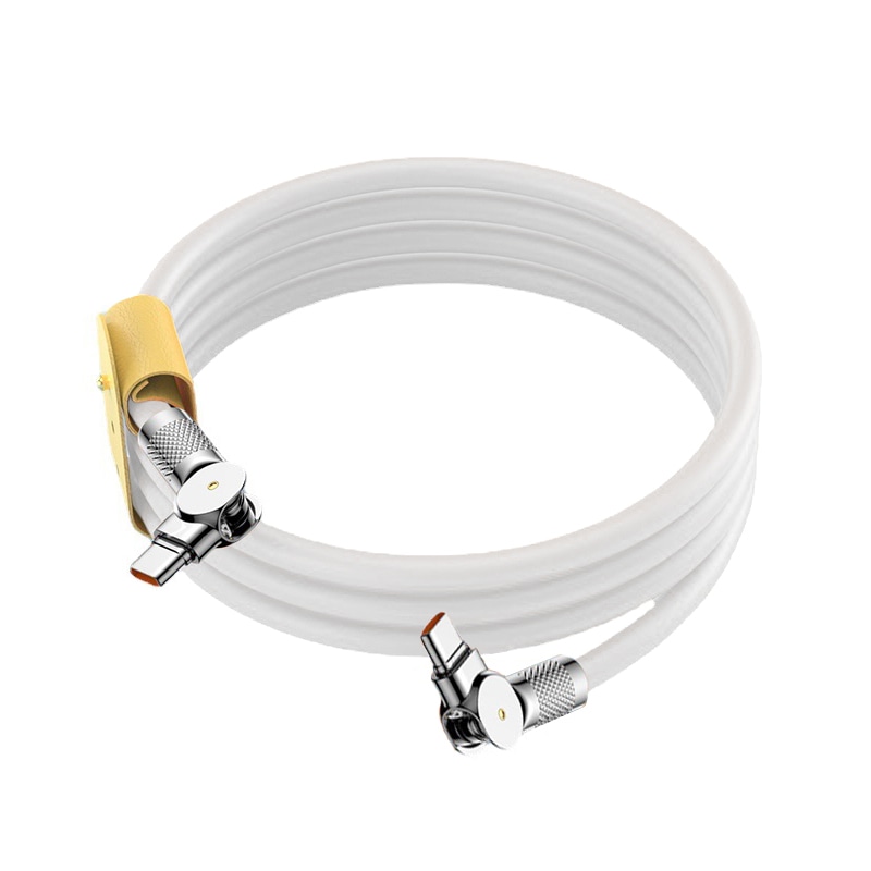 보스위즈 60W 180도 회전 C to C타입 고속 충전 데이터 케이블 2M BOS-CTC260