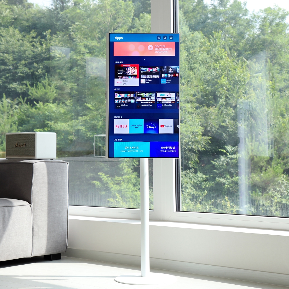 나무궁 삼탠바이미 삼성 M5 M7 티비거치대 룸앤티비 삼텐 이동식 모니터 TV스탠드