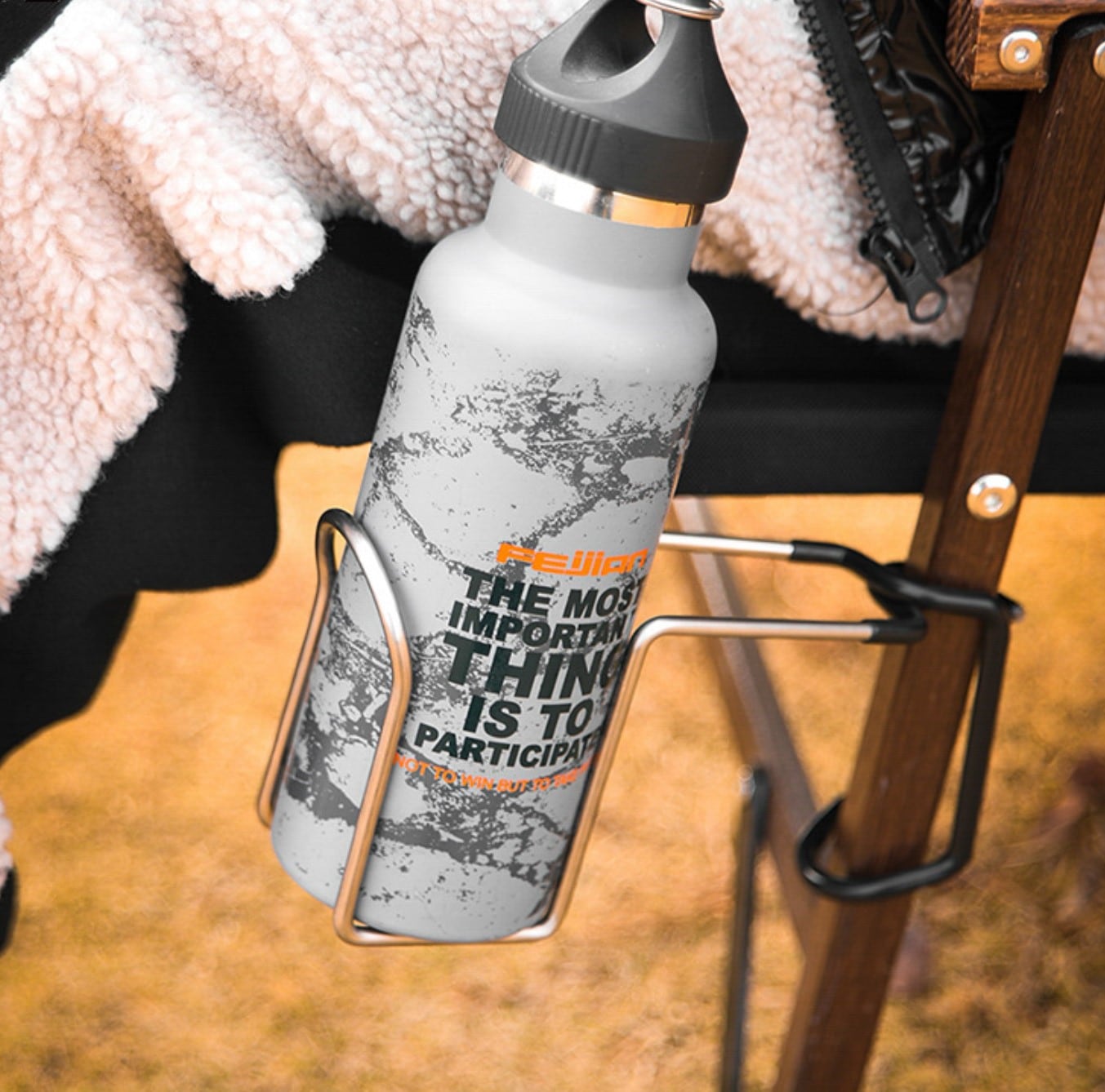 오늘도 멀티 컵 홀더 사이드컵 홀더 캠핑의자 컵홀더거치대